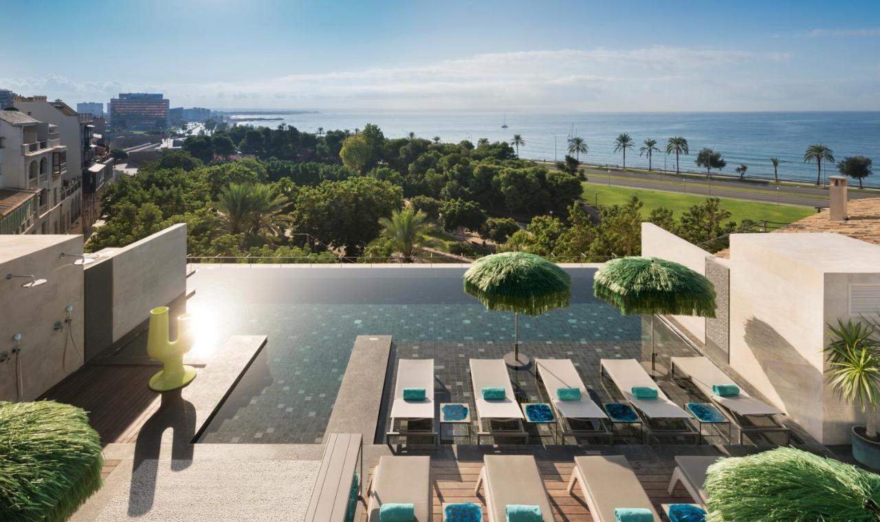 엘 요렌크 파르크 데 라 마르 호텔 팔마데마요르카 외부 사진 The pool at the hotel